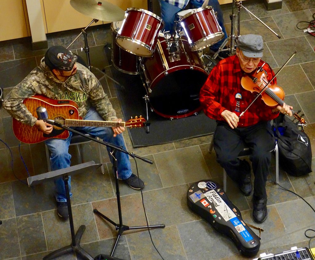 Young Musician Performing at AMF