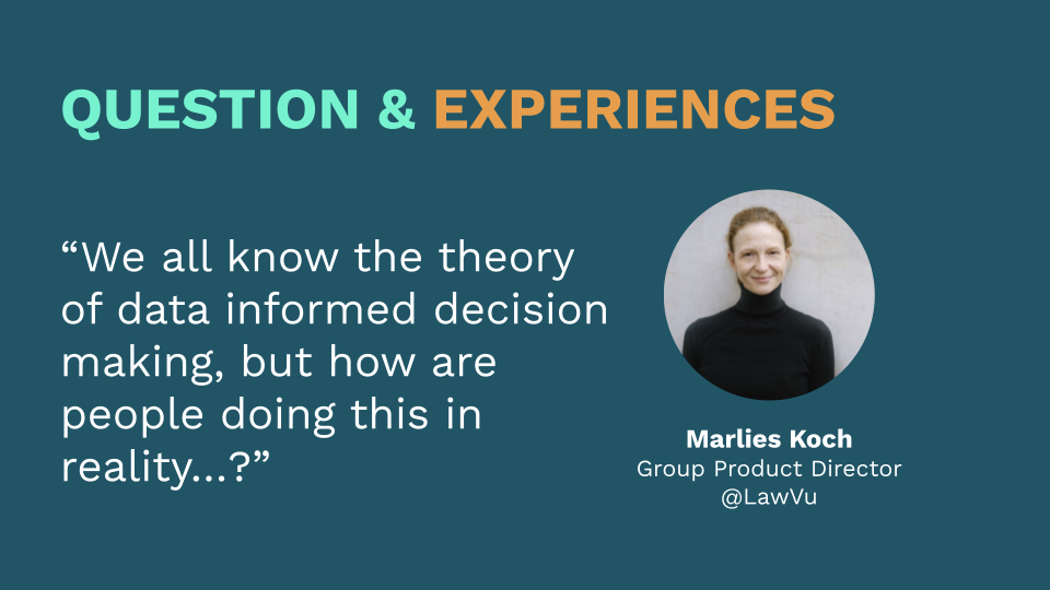 Question & Experiences