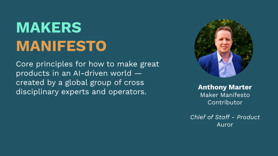 Makers Manifesto