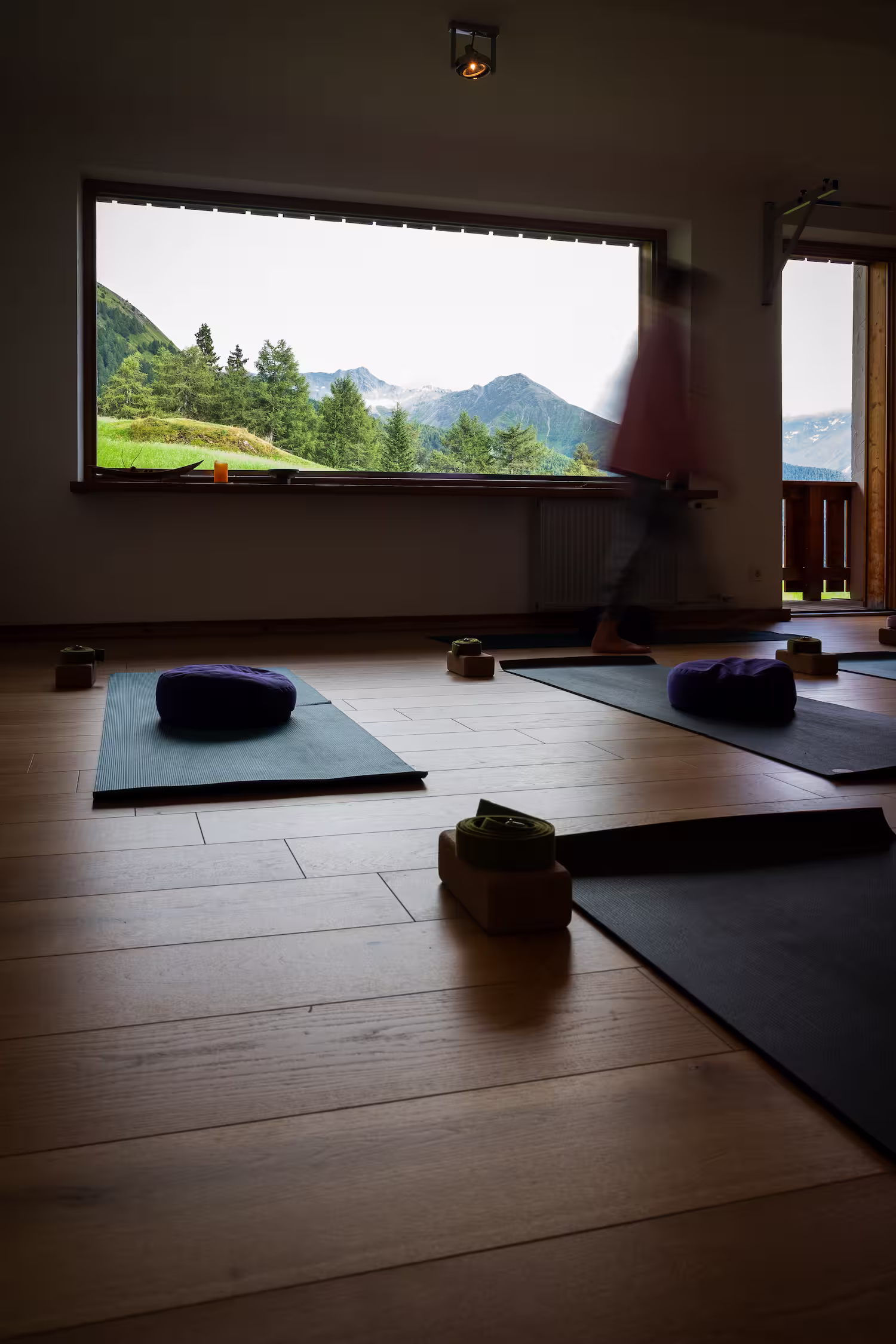 Yoga in the Austrian Alps