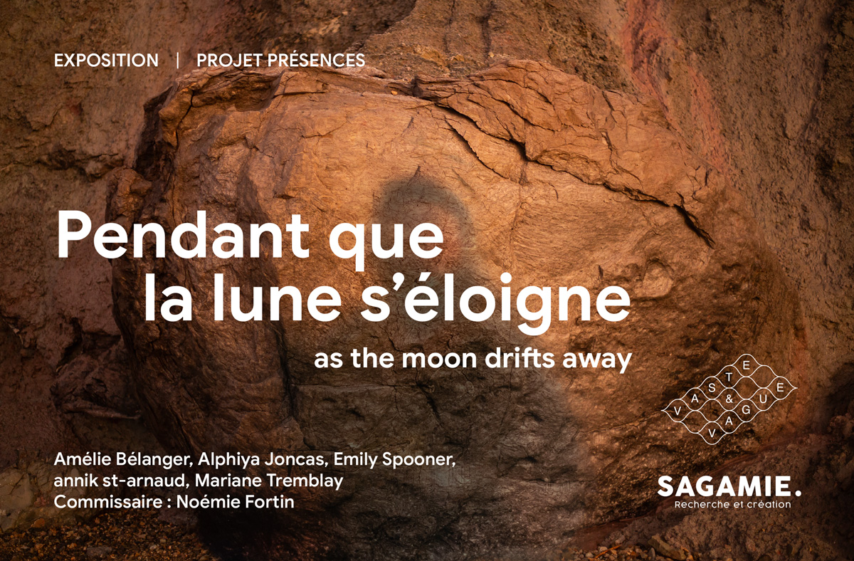 Pendant que la lune s'éloigne