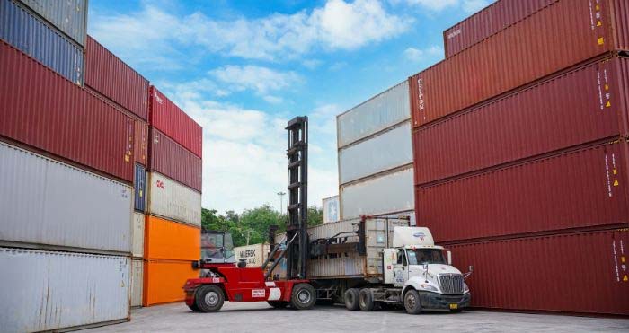 Container yard