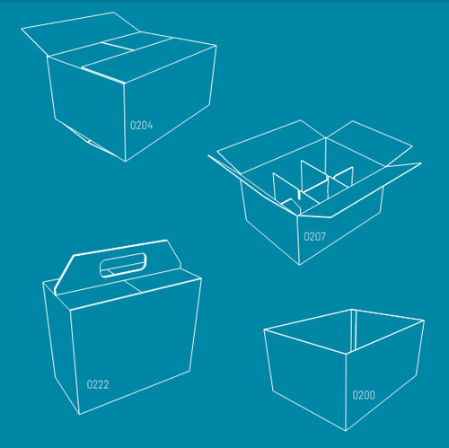 Caja frigorífica impresa Pampa y Novillo