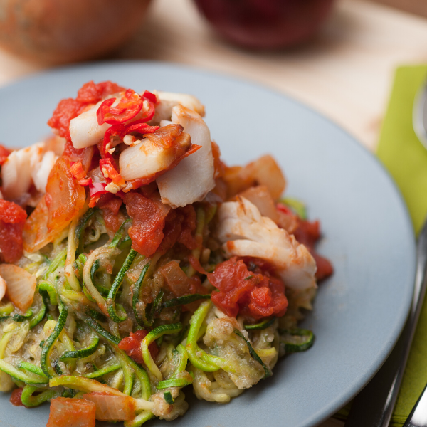 Zucchini veggie meal