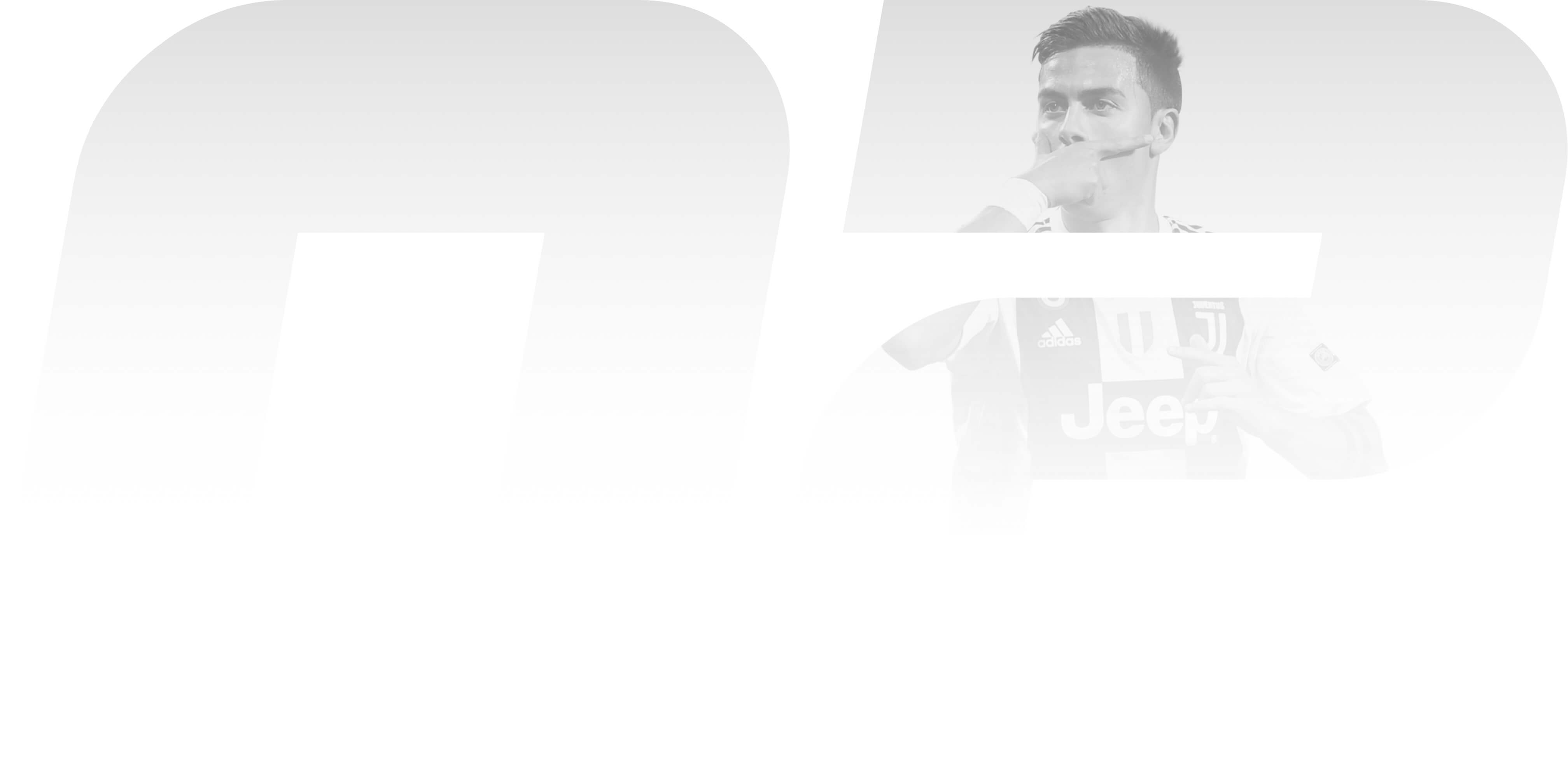 background image with football player inside number 02 