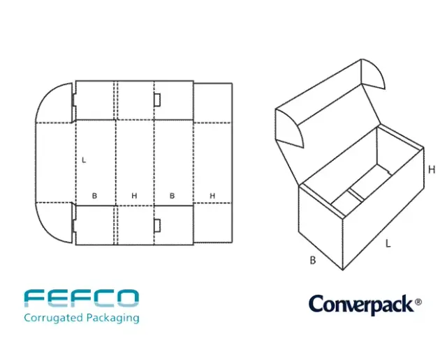 Caja frigorífica impresa Pampa y Novillo