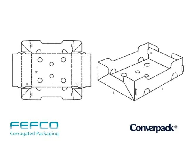 Caja frigorífica impresa Pampa y Novillo