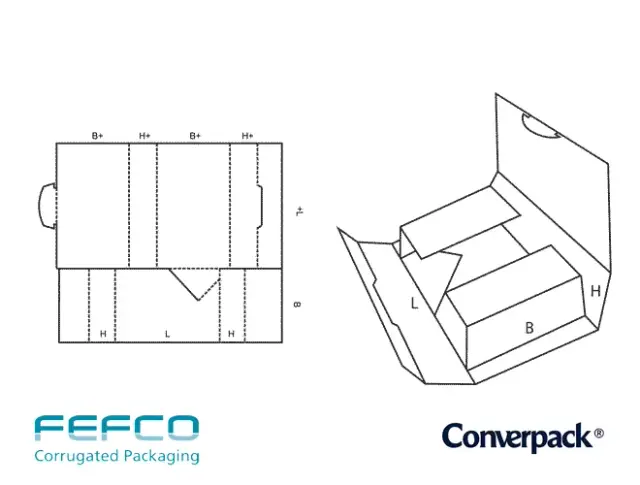 Caja frigorífica impresa Pampa y Novillo