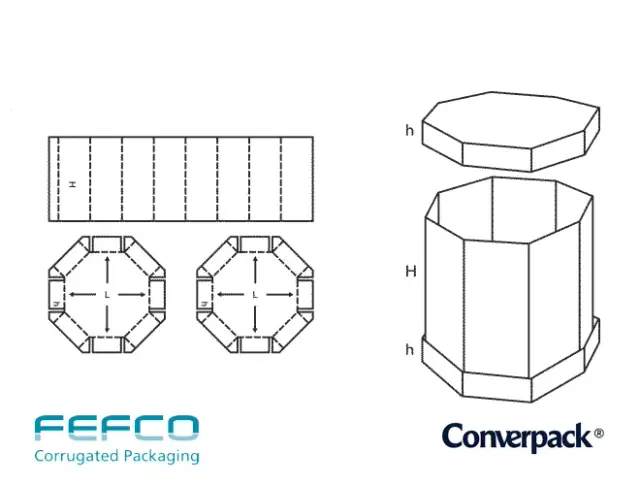 Caja frigorífica impresa Pampa y Novillo