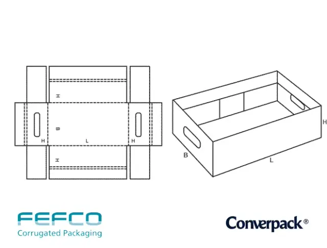 Caja frigorífica impresa Pampa y Novillo