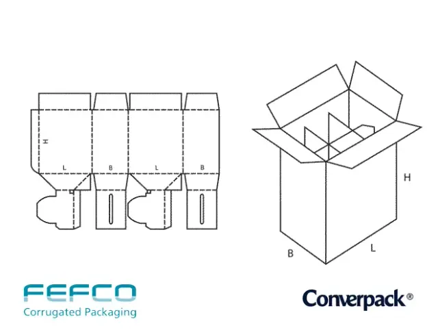 Caja frigorífica impresa Pampa y Novillo