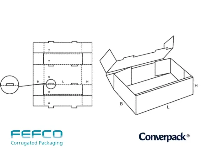 Caja frigorífica impresa Pampa y Novillo