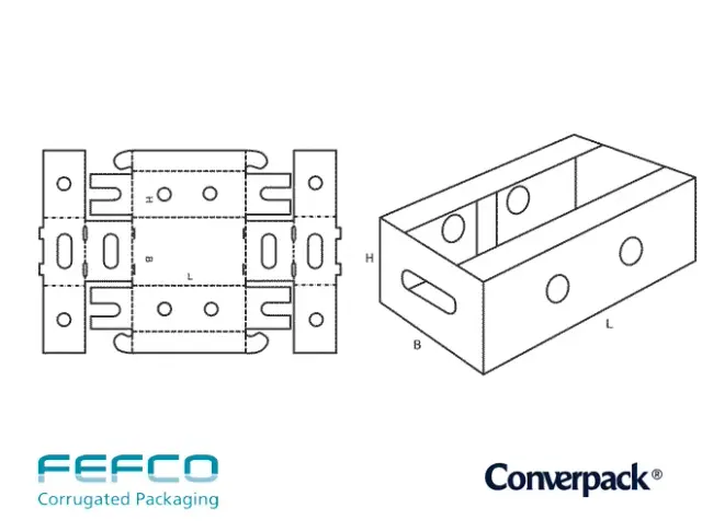 Caja frigorífica impresa Pampa y Novillo