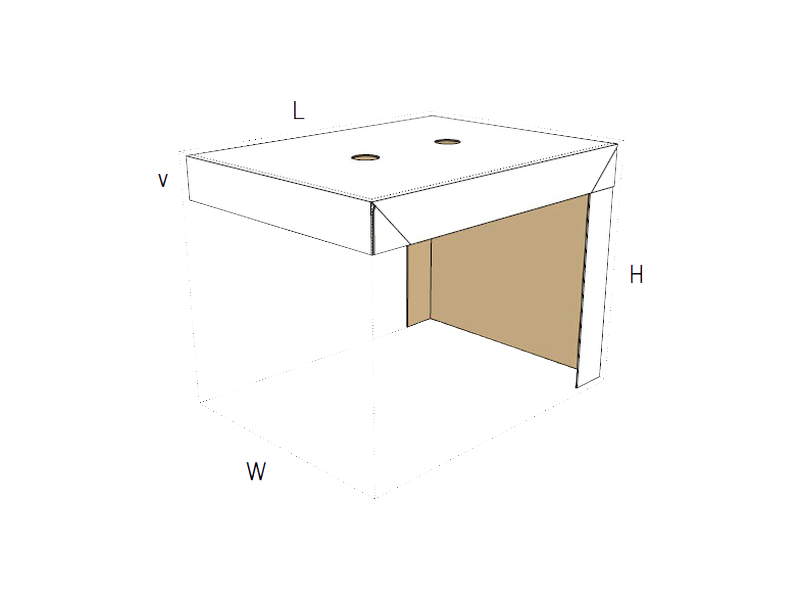 Caja frigorífica impresa Pampa y Novillo