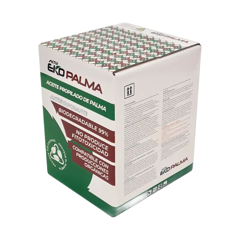 Aceite de palma Eko Palma en caja sostenible