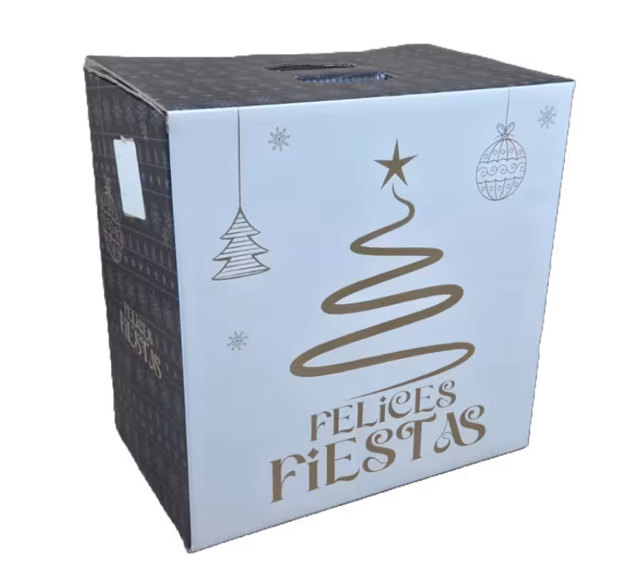 Valij�n Negro Grande packaging de carton