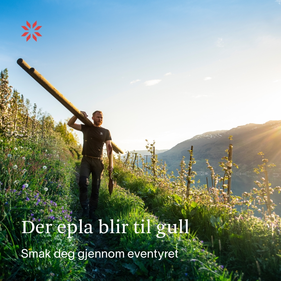 Eventyr-annonse: Der epla blir til gull – smak deg gjennom eventyret