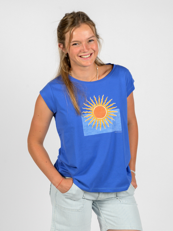 T-shirt Cabourg  Azur 