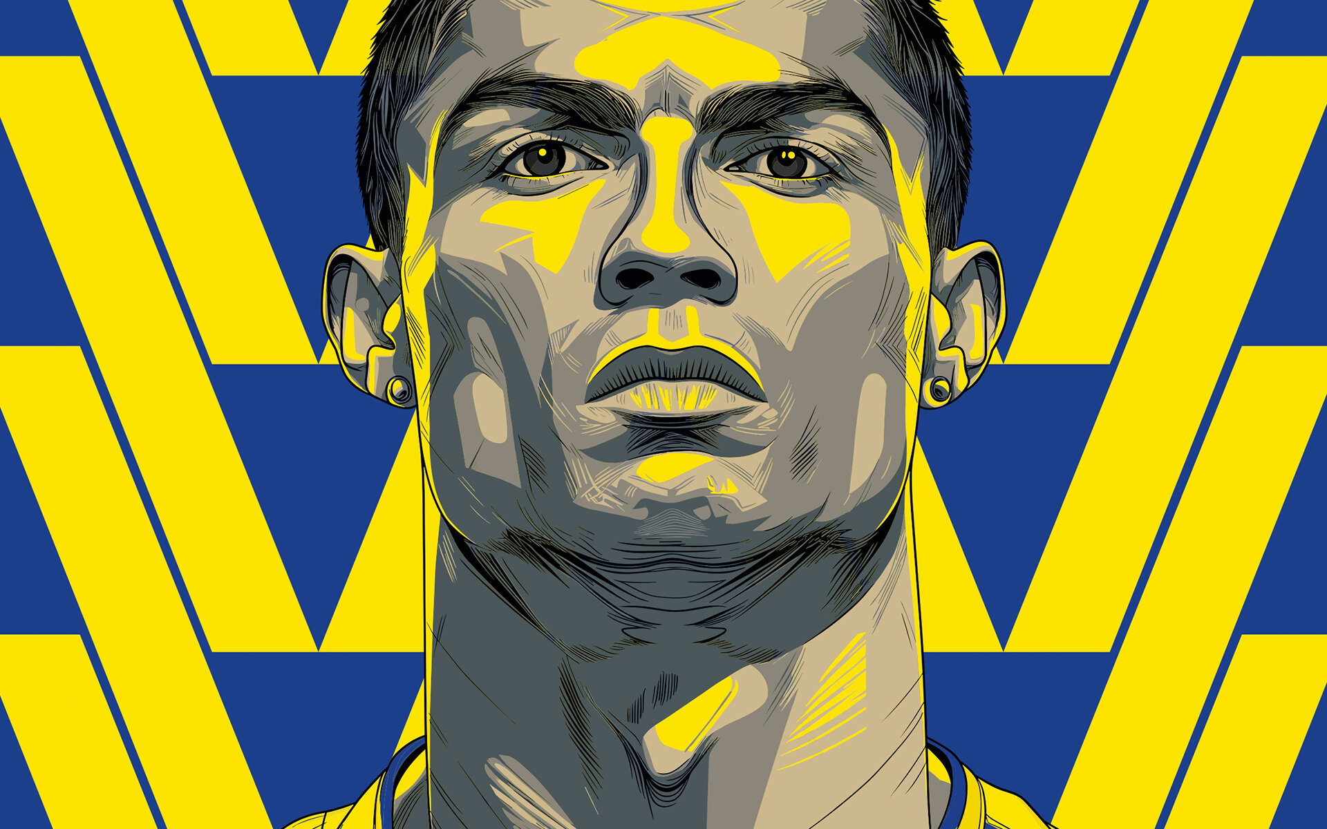 Al Nassr — Cristiano Ronaldo Victory V portrait