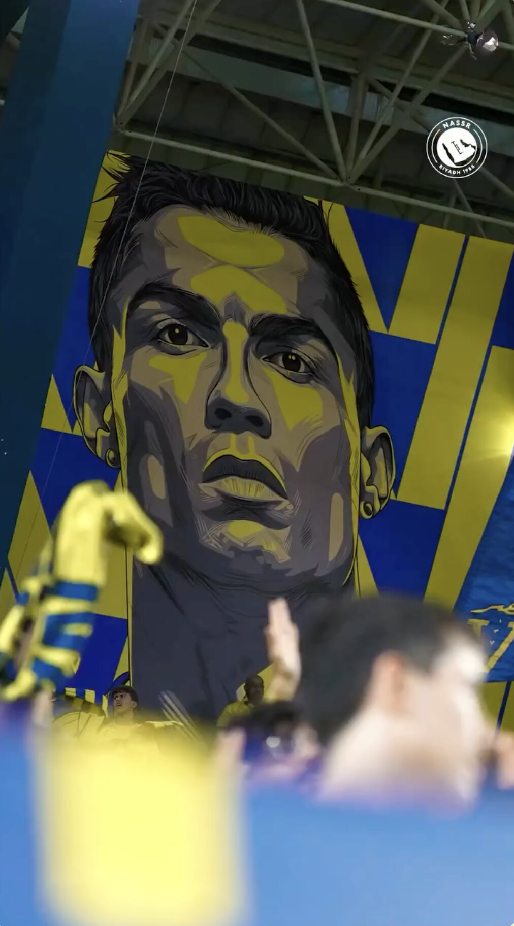 Al Nassr — Cristiano Ronaldo mural