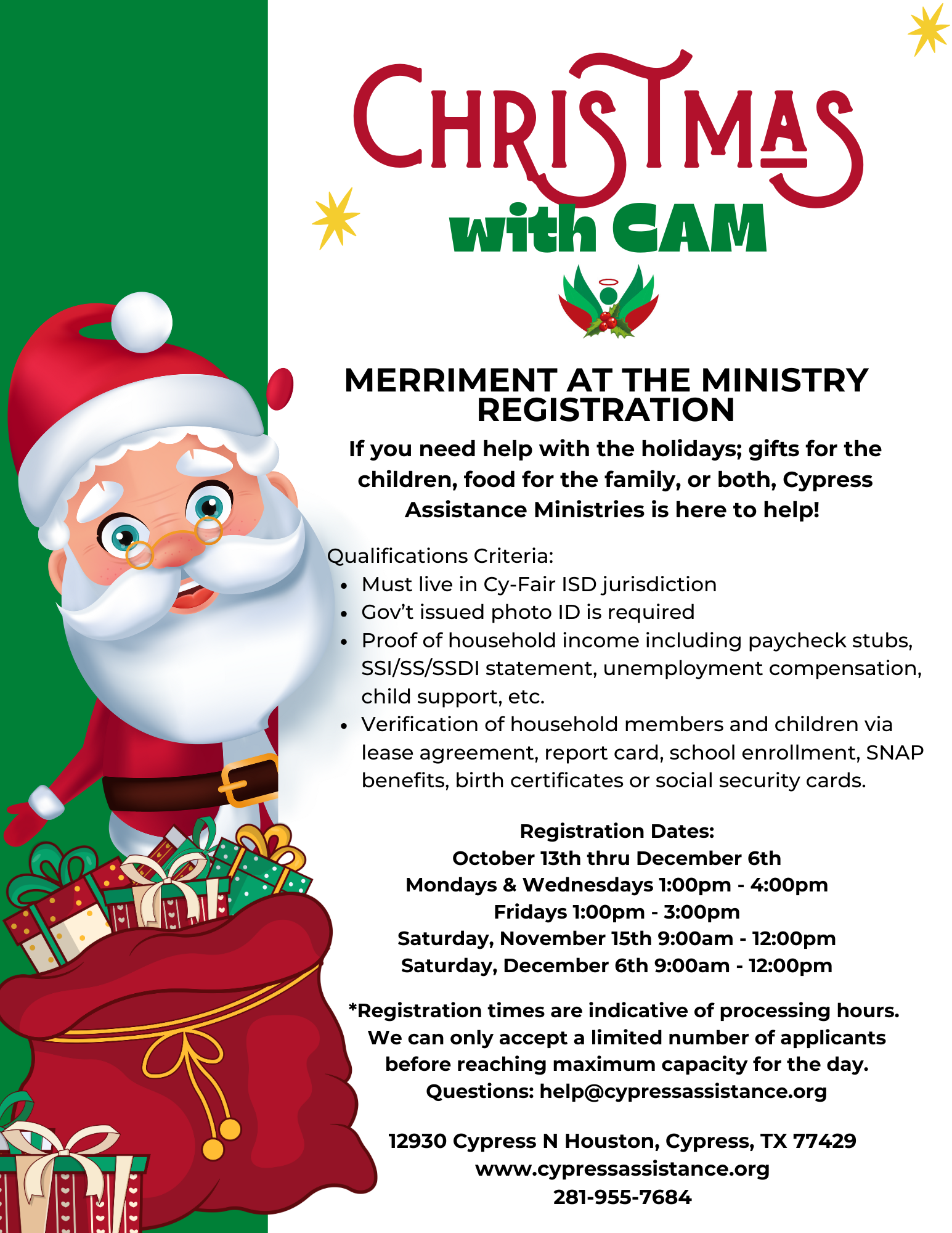 Merriment at the Ministry Registration - English