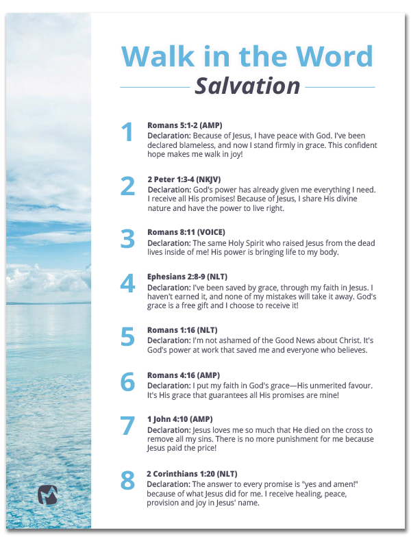 Salvation "Walk In The Word"