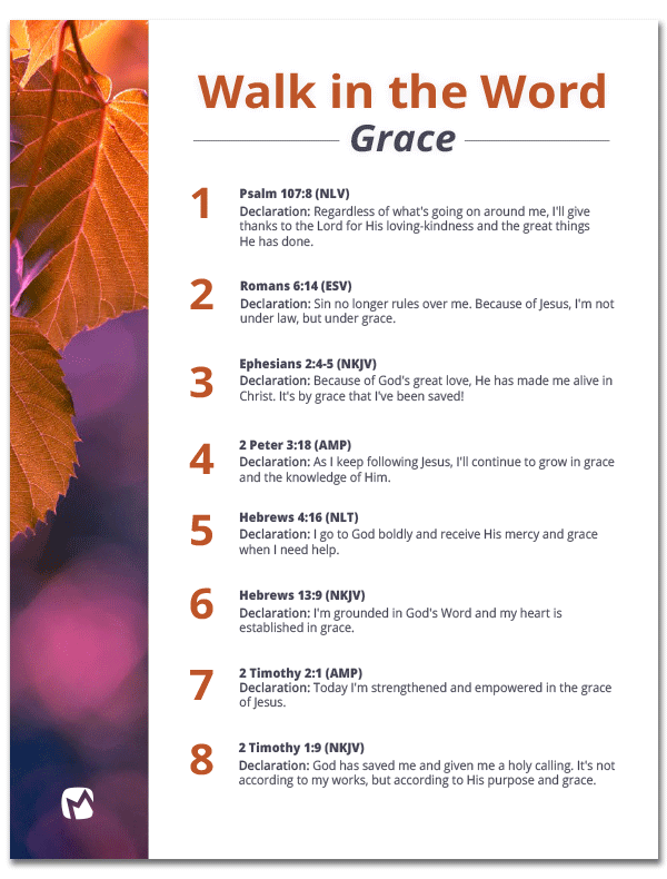 Grace "Walk In The Word"