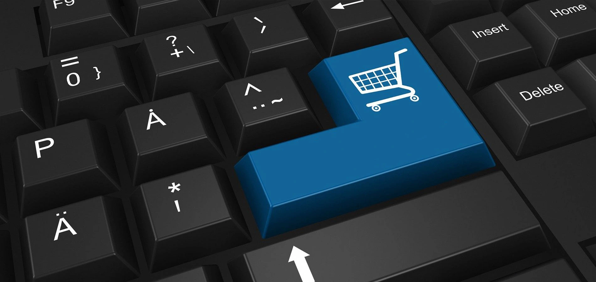 Add to cart key in the keyboard