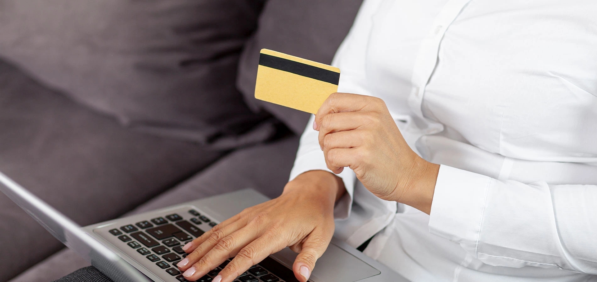 Paying online using credit card