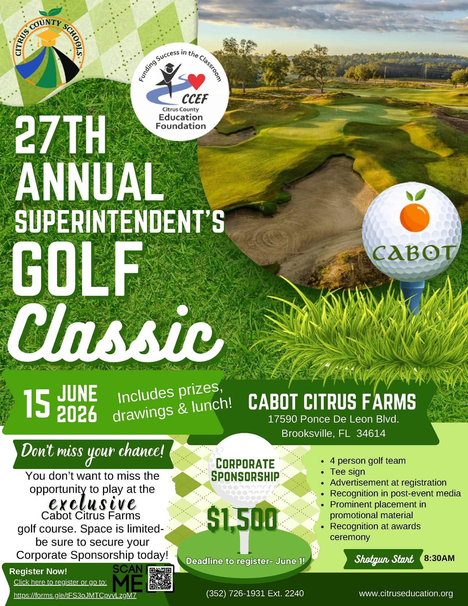The Superintendent’s Golf Classic event image