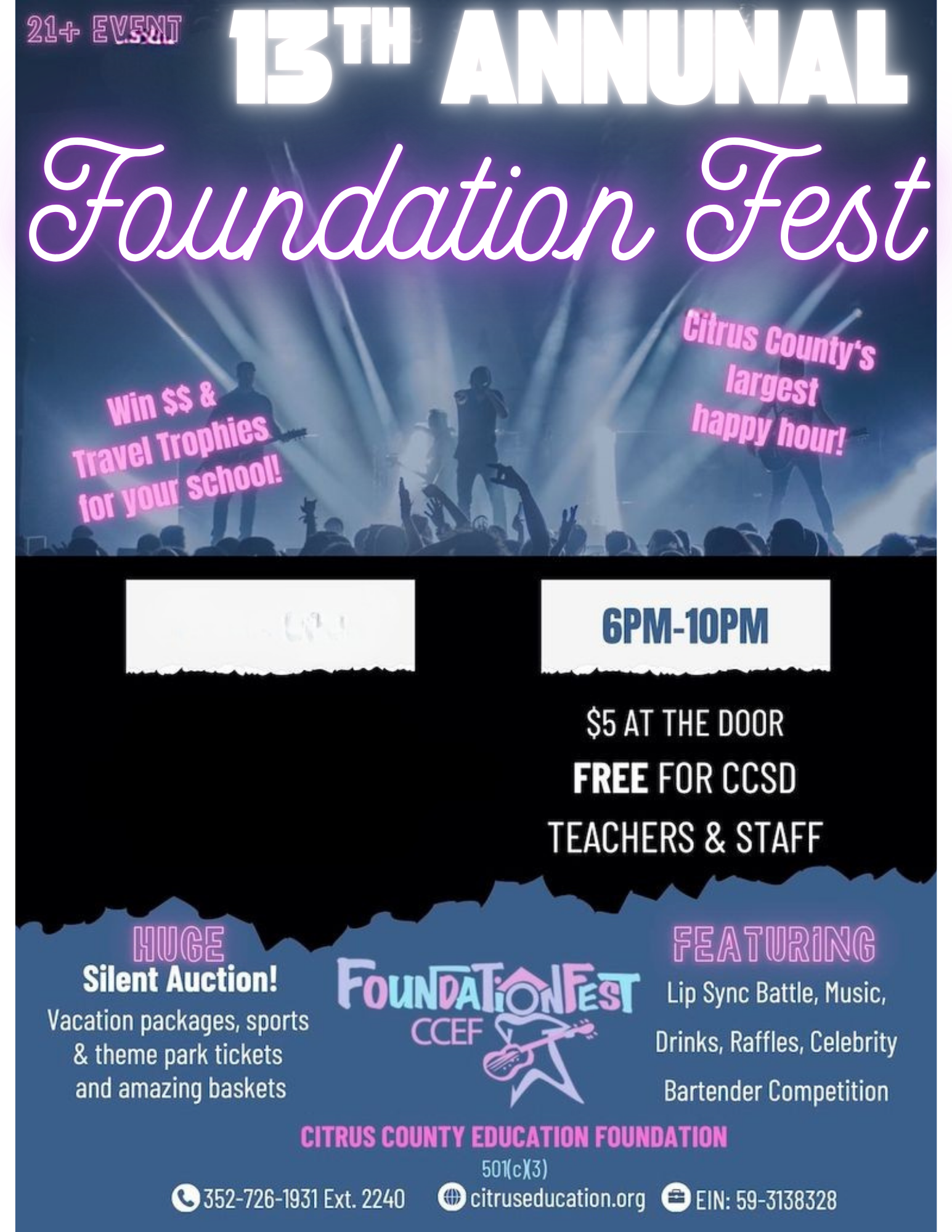 Foundation Fest flyer 2026