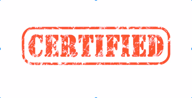 certified graphic