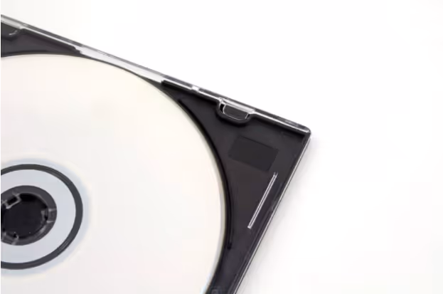 corner of a hard drive