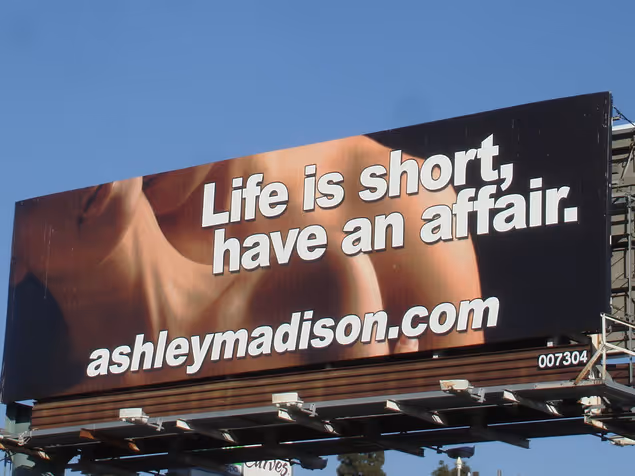 Ashley madison billboard