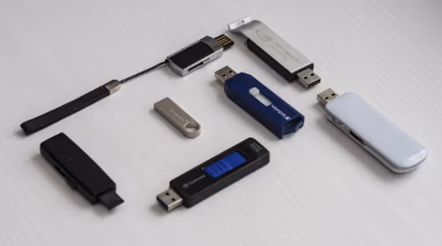 a bunch of thumb drives