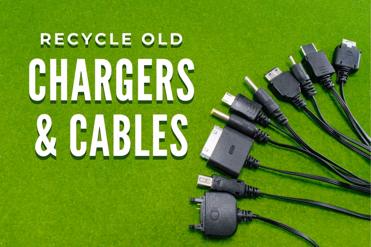 Different charging cables - Recycle Old Chargers and Cables