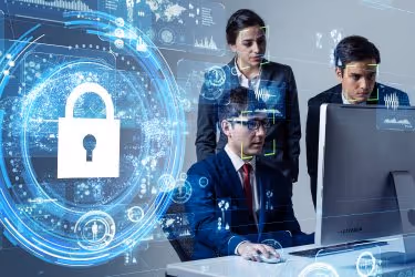 Secured system and 3 ITs working in a computer