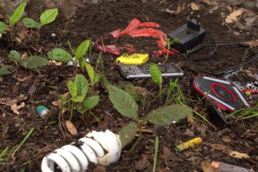 Electrical devices on the ground