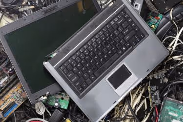 Recycling laptops