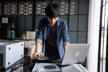 IT Manager doing an audit