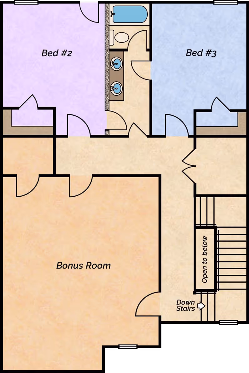 Lake Side lake villa floor plan 2