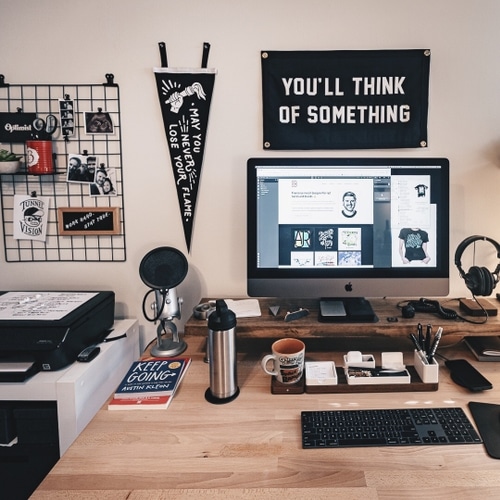 My home office desk