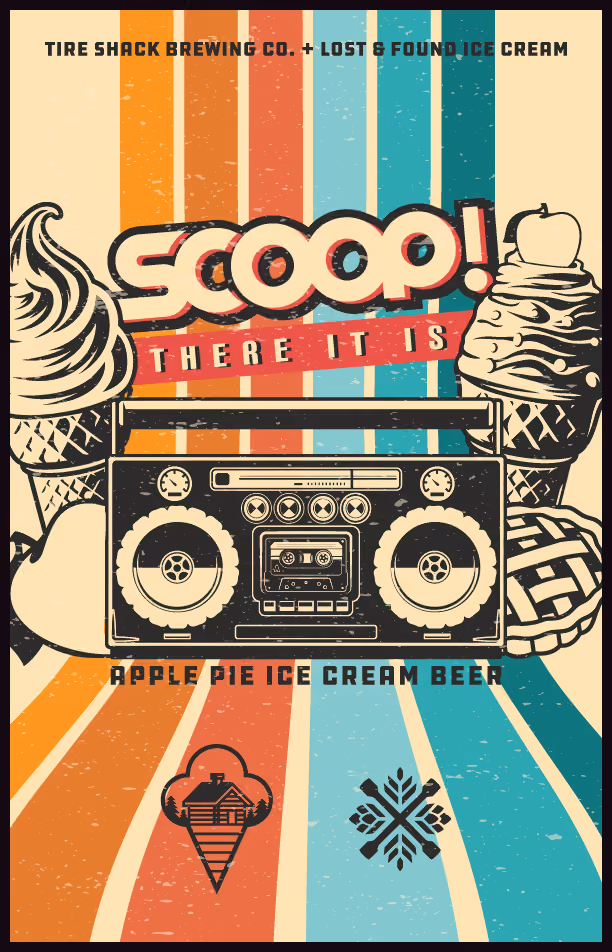 Scoop! There it is!
