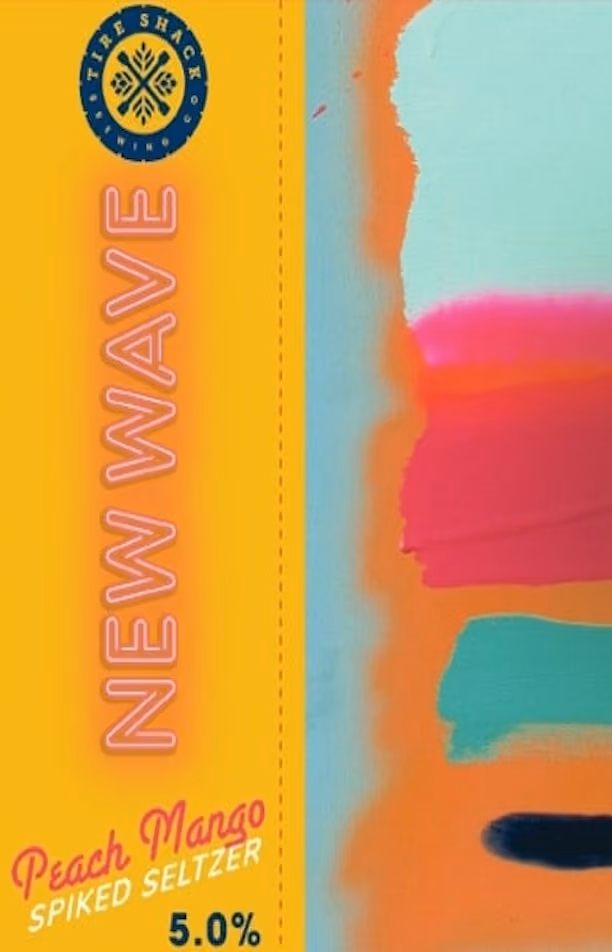 New Wave Peach Mango Seltzer