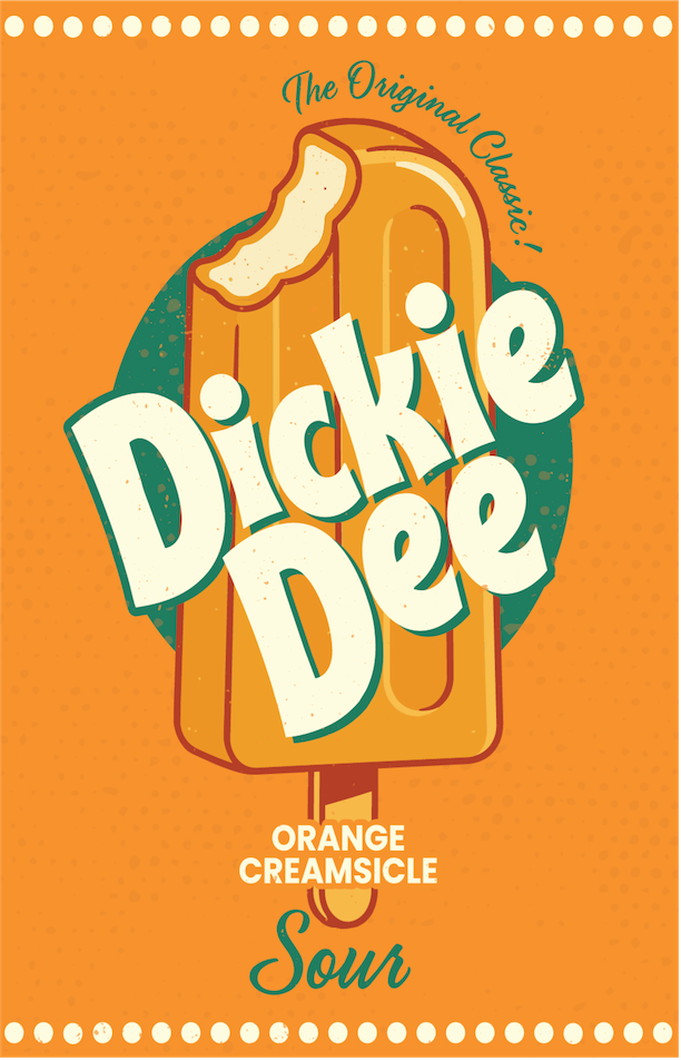 Dickie Dee Orange Creamsicle