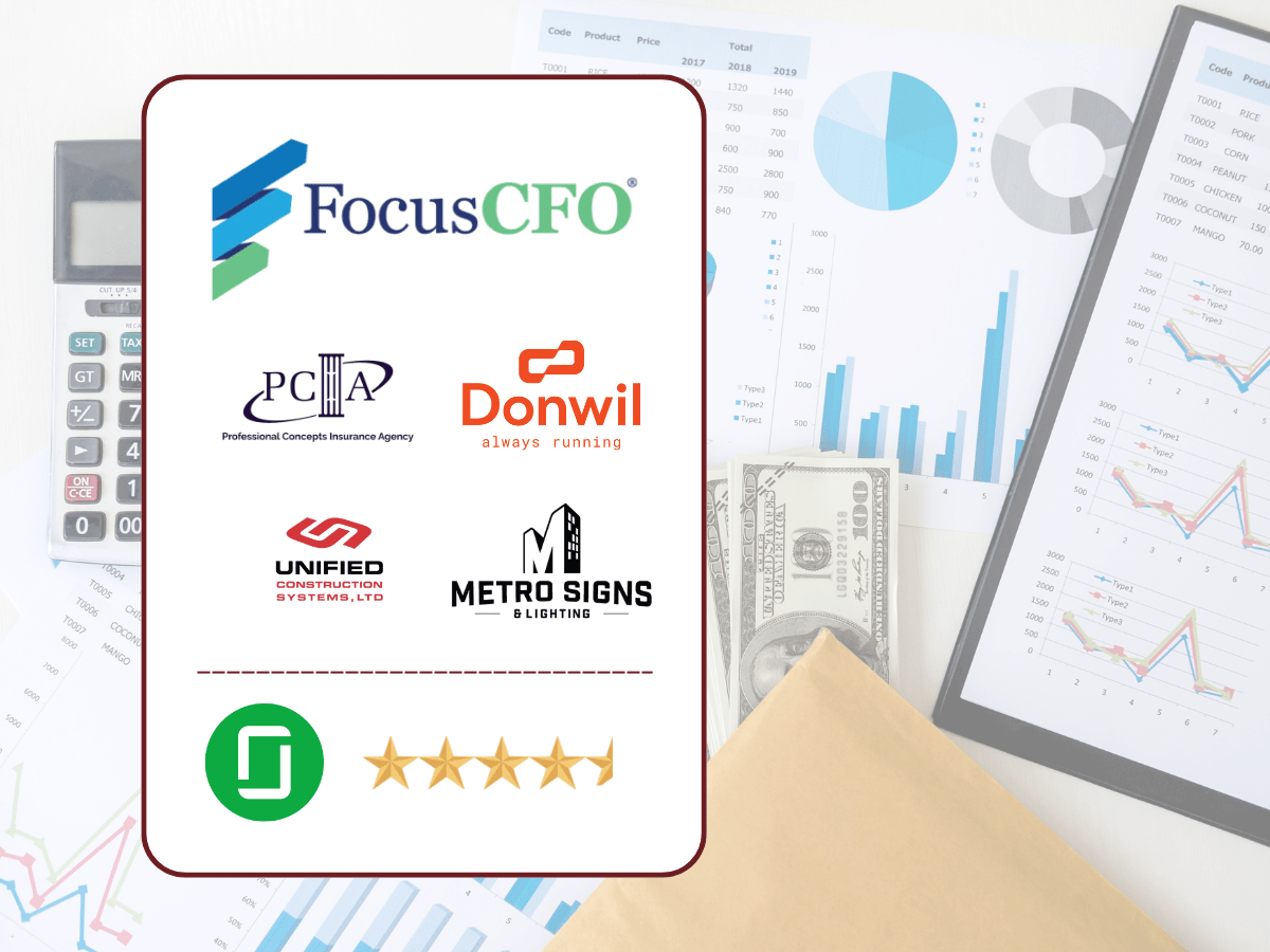 FocusCFO client testimonial graphic