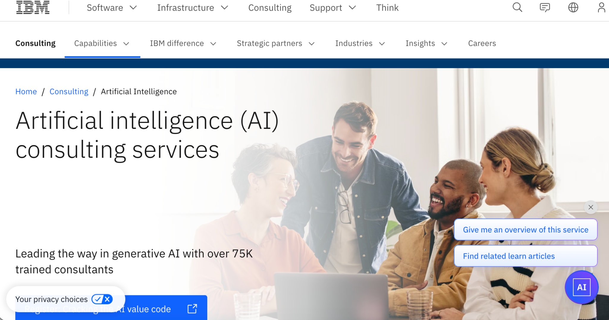 IBM Consulting — Best for Enterprise Automation and Integration