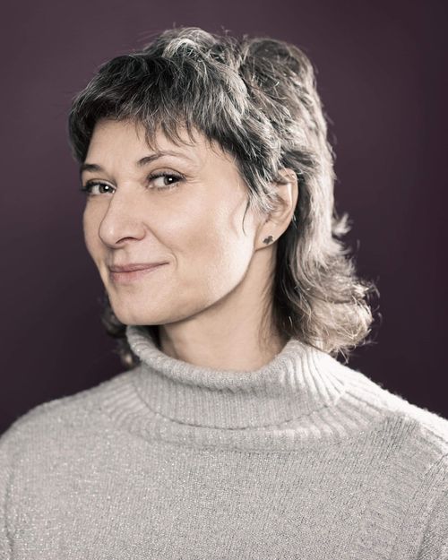 Work in progress image of a conveyor belt animated asset created using Blender.