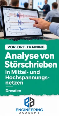 Vor-Ort-Training in Dresden: Analyse von Störschrieben in Mittel- und Hochspannungsnetzen – Engineering Academy