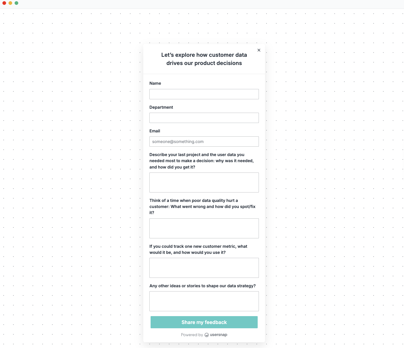 Double engagement rates and increase quality of feedback.